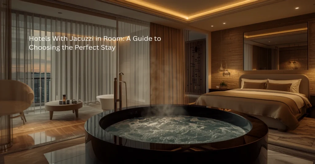 hotels with jacuzzi in room